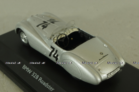 BMW 328 Roadster #74 Mille Miglia 1940, 02832, Schuco 1:43