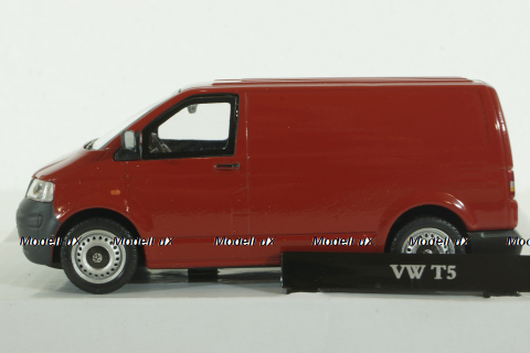 Volkswagen T5 red, Cararama 1:43