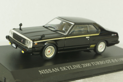 Nissan Skyline 2000 Turbo GT-E-S (KHGC211) 1980, black, 14110bk, Dism 1:43