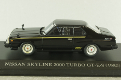 Nissan Skyline 2000 Turbo GT-E-S (KHGC211) 1980, black, 14110bk, Dism 1:43