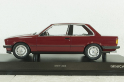 BMW 323I (E30), red, 1982, 155026008, Minichamps 1:18
