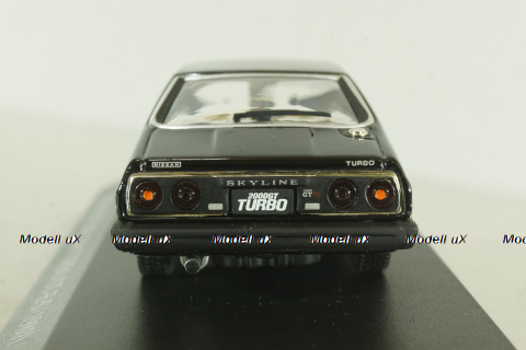 Nissan Skyline 2000 Turbo GT-E-S (KHGC211) 1980, black, 14110bk, Dism 1:43