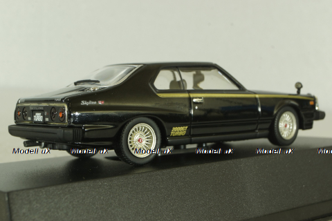 Nissan Skyline 2000 Turbo GT-E-S (KHGC211) 1980, black, 14110bk, Dism 1:43