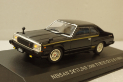 Nissan Skyline 2000 Turbo GT-E-S (KHGC211) 1980, black, 14110bk, Dism 1:43