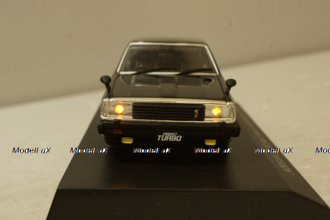 Nissan Skyline 2000 Turbo GT-E-S (KHGC211) 1980, black, 14110bk, Dism 1:43