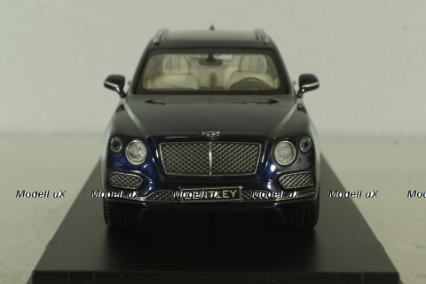 Bentley Bentayga V8 2016, dark blue, Kyosho 1:43