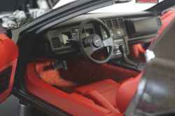 Chevrolet Corvette C4 1986 (black), 71242, AutoArt 1:18