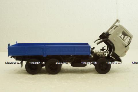 Камаз-5320 серый/синий, АвтоИстория 1:43