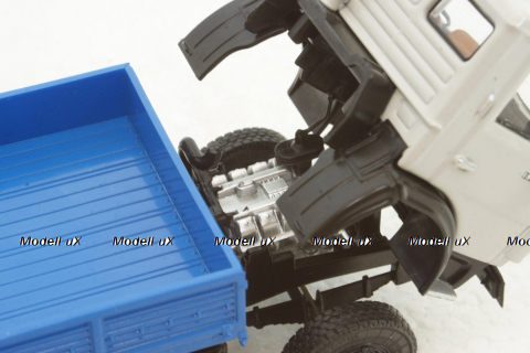 Камаз-5320 серый/синий, АвтоИстория 1:43