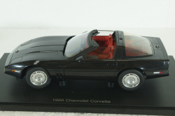 Chevrolet Corvette C4 1986 (black), 71242, AutoArt 1:18