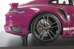 Porsche 911 (992) Turbo S Sport Design Paket, 2021, red, 155069172, Minichamps 1:18