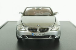 BMW 645 Cabrio (E64) 2003, grey, 80420153435, Kyosho 1:43