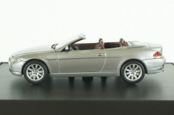 BMW 645 Cabrio (E64) 2003, grey, 80420153435, Kyosho 1:43