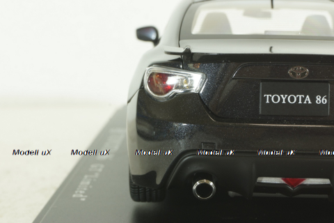 Toyota 86 "LIMITED" (Asian Version/RHD), grey metallic, 2012, 78772, AutoArt 1:18