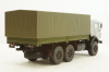 Камаз-53501 с тентом, серый/зеленый, АвтоИстория 1:43