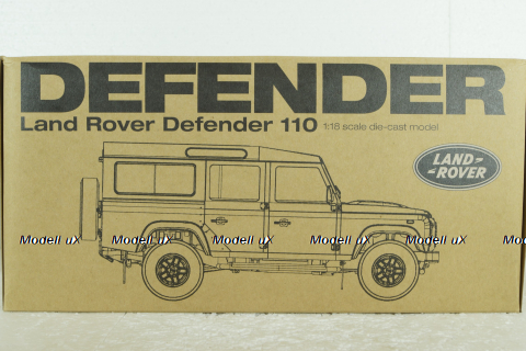 Land Rover Defender 110, red, Century Dragon 1:18