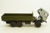 Камаз-53501 с тентом, серый/зеленый, АвтоИстория 1:43