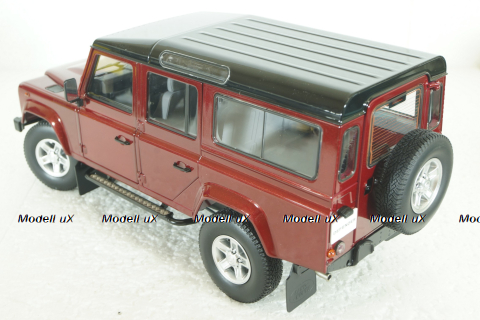 Land Rover Defender 110, red, Century Dragon 1:18
