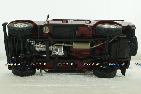 Land Rover Defender 110, red, Century Dragon 1:18