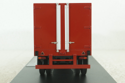 Зил-130 с п/полуприцем ОДАЗ-9958 пожарный, передвижная дымокамера, 1991г., TruckTyr 1:43