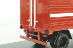 Зил-130 с п/полуприцем ОДАЗ-9958 пожарный, передвижная дымокамера, 1991г., TruckTyr 1:43