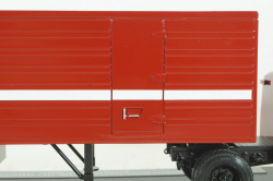 Зил-130 с п/полуприцем ОДАЗ-9958 пожарный, передвижная дымокамера, 1991г., TruckTyr 1:43