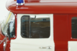 Зил-130 с п/полуприцем ОДАЗ-9958 пожарный, передвижная дымокамера, 1991г., TruckTyr 1:43