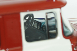 Зил-130 с п/полуприцем ОДАЗ-9958 пожарный, передвижная дымокамера, 1991г., TruckTyr 1:43