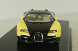 Bugatti EB 16,4 Veyron 2000, 50904, black/yellow, Autoart 1:43
