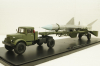 Маз-502В с Транспортером ракеты ЗРК "Даль" 1958г.,  TruckTyr 1:43