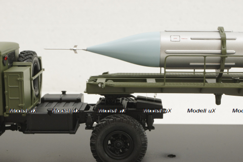 Маз-502В с Транспортером ракеты ЗРК "Даль" 1958г.,  TruckTyr 1:43