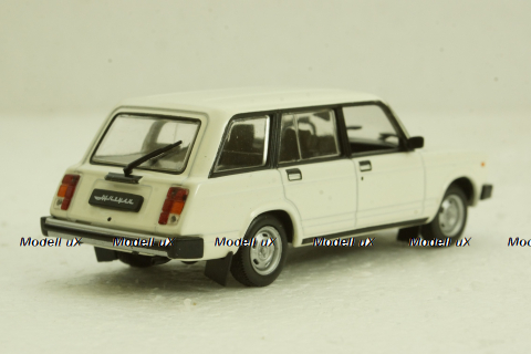 Ваз-2104 жигули, белая, (Запечатанный)Автолегенды СССР №45 1:43