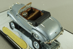 Mercedes 170S Cabriolet (open) 1950, light blue, 43709, Signature Model 1:43 