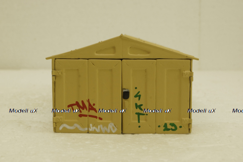 Гараж Л ДК-2В (Мариупольский), c графити TMT Models 1:43