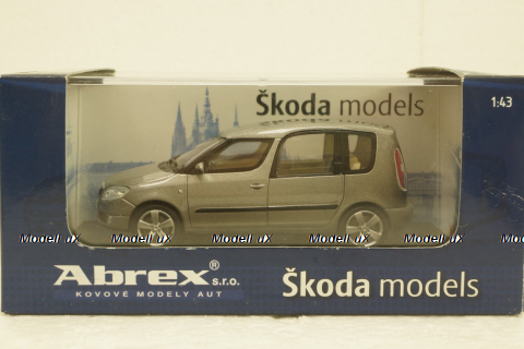 Skoda Roomster, grey, 143AB007YB, Abrex 1:43