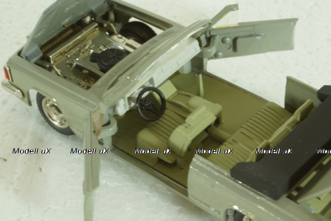 Зил-115, кабриолет, серый, Конверсии 1:43