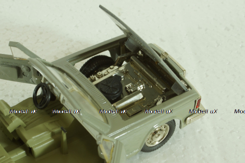 Зил-115, кабриолет, серый, Конверсии 1:43