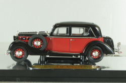 Maybach SW38 Hard top Spohn (Closed) 1935, black/red, 43702, Signature Model 1:43