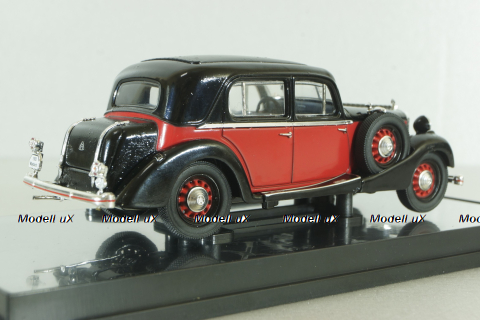 Maybach SW38 Hard top Spohn (Closed) 1935, black/red, 43702, Signature Model 1:43