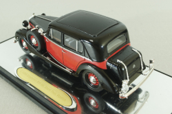 Maybach SW38 Hard top Spohn (Closed) 1935, black/red, 43702, Signature Model 1:43