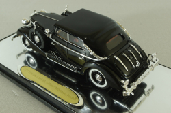 Maybach SW38 Cabriolet Spohn (Closed) 1937, black, 43703, Signature Model 1:43