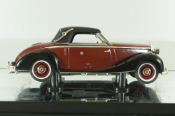 Mercedes 170S Cabriolet (closed) 1950, red/black, 43708, Signature Model 1:43
