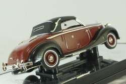 Mercedes 170S Cabriolet (closed) 1950, red/black, 43708, Signature Model 1:43