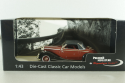 Mercedes 170S Cabriolet (closed) 1950, red/black, 43708, Signature Model 1:43 Без бокса!