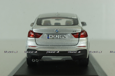 BMW X4 (F26) 2015, silver, Herpa 1:43