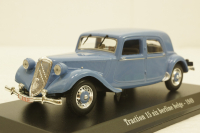 Citroen Traction 15 Six berline belge 1949, blue Atlas 1:43