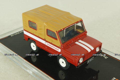Луаз-969 "Волынь" Лесопатрульный, пожарный автомобиль, TruckTyr 1:43