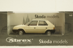 Skoda Favorit, white, 143ABS08EC, Abrex 1:43