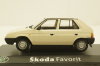 Skoda Favorit, white, 143ABS08EC, Abrex 1:43
