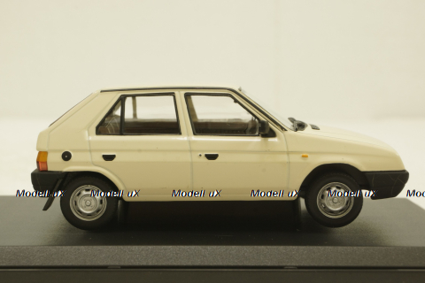 Skoda Favorit, white, 143ABS08EC, Abrex 1:43